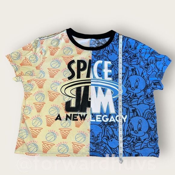 Space Jam New Legacy | Crop Tee Plus Size 1X - Picture 6 of 8